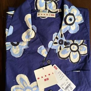 Uniqlo x MARNI Oversized Open Collar Shirt Size Men's / US S / EU 44-46 /